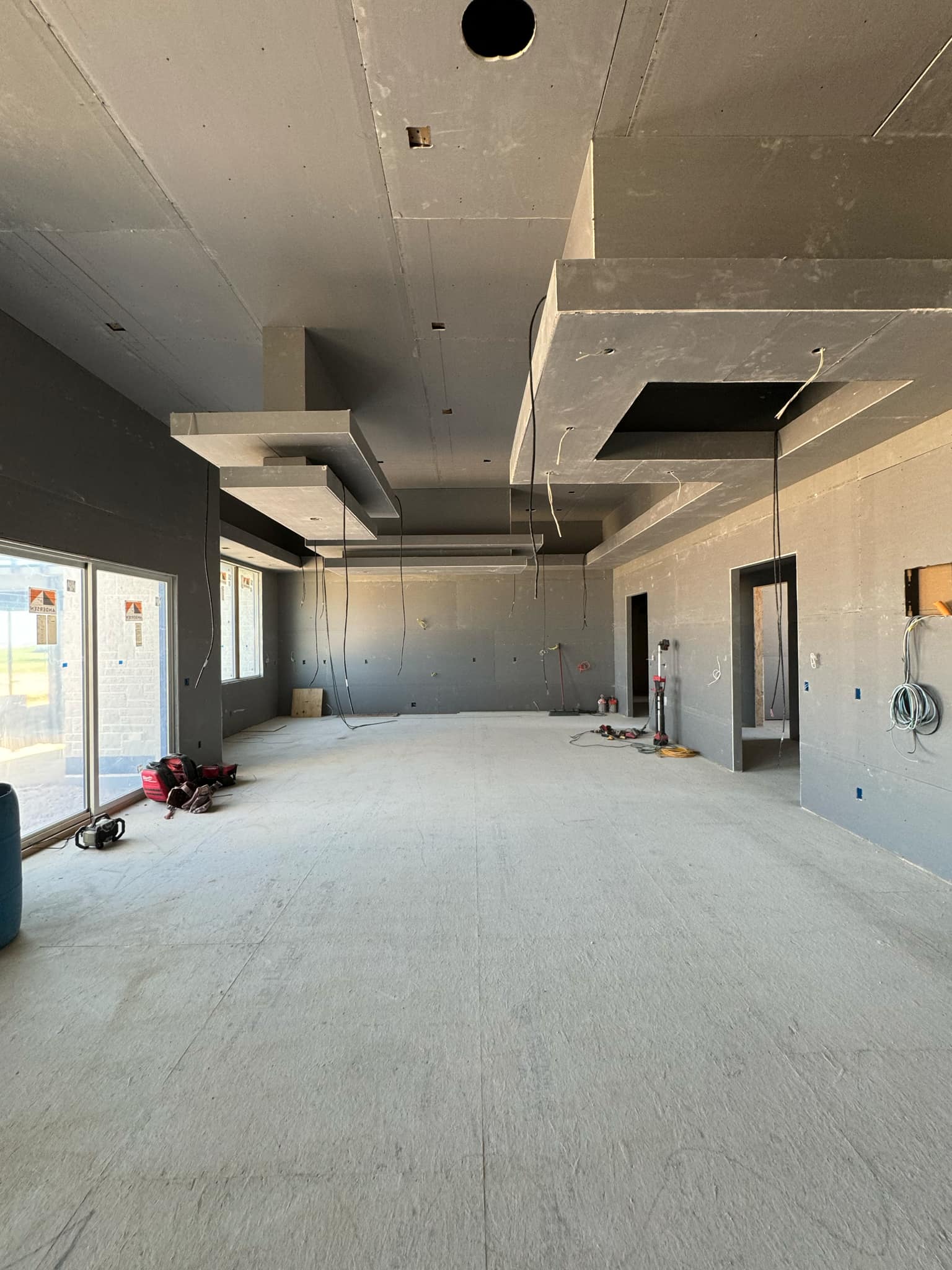 Large drywall project