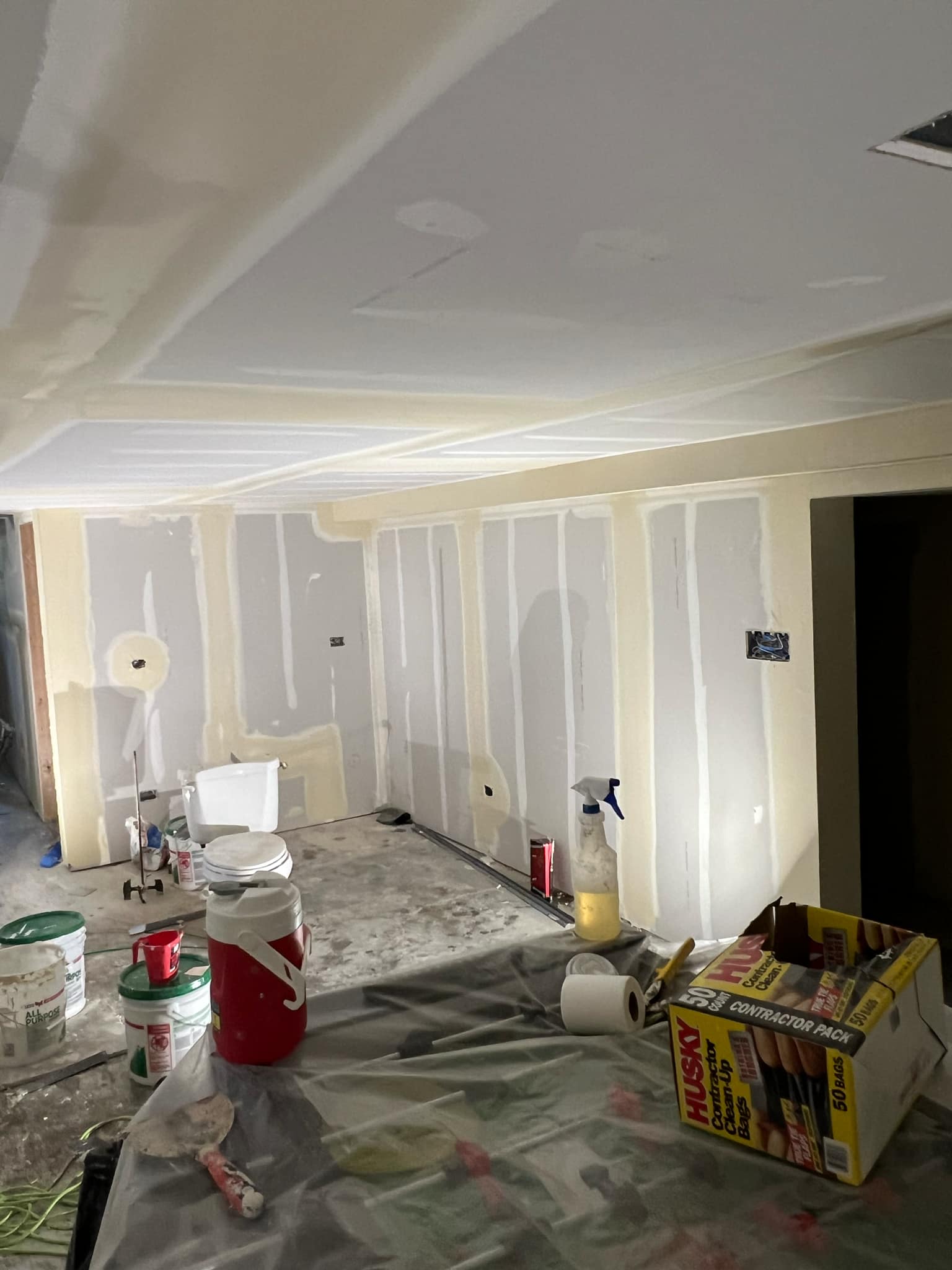 Drywall outline